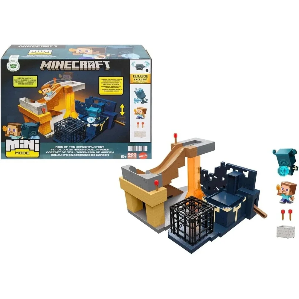 🔥Mattel HXT72 Minecraft Mini Mode Playset Rise of the Warden Set New In Box 🔥
